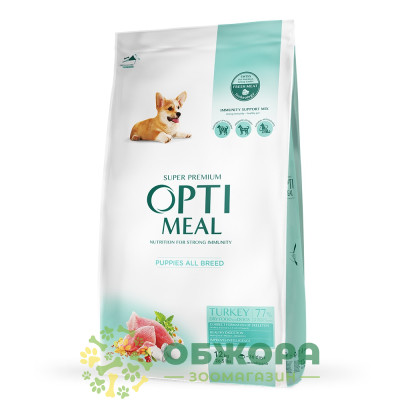 Optimeal Puppies Turkey сухой корм для щенков, с индейкой_2