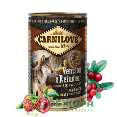 Carnilove Grain Free Venison & Reindeer_1