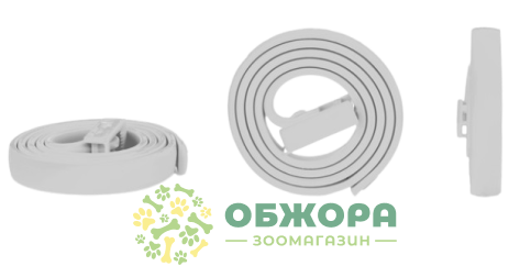 Ошейник Бифар (Beaphar) для собак, белый, 65 см_1
