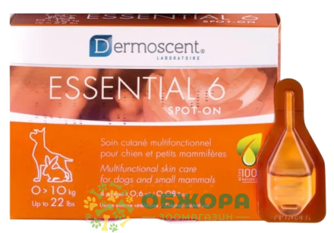 Ессеншиал 6 (Essential 6) для собак 0.6 мл, Dermoscent