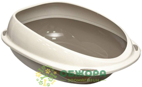 Georplast Shuttle відкритий туалет для котів, з бортиками