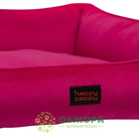 Happy Peppy Dolce Vita лежак малиновый_2
