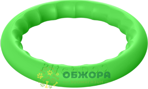 Collar PitchDog кільце для собак, салатове_1