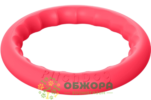 Collar PitchDog кольцо для собак, розовое_1