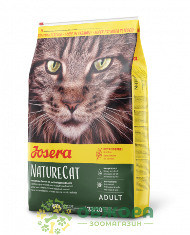 Josera GF NatureCat беззерновий сухий корм для котів