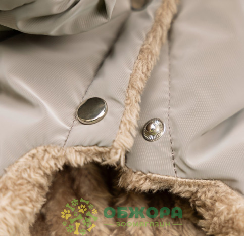 Pet Fashion Ego комбинезон для собак, со светоотражением, бежевый_4