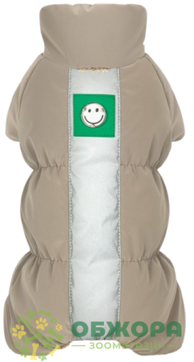 Pet Fashion Ego комбінезон для собак, з світловідбиттям, бежевий