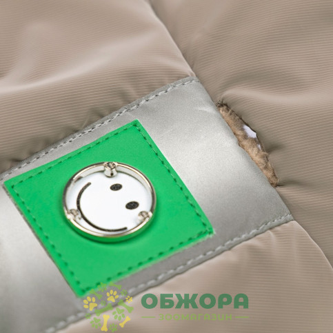Pet Fashion Ego комбинезон для собак, со светоотражением, бежевый_2