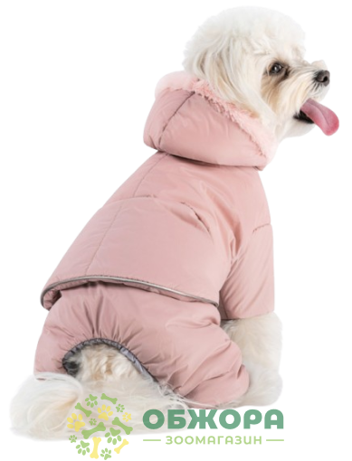 Pet Fashion Mila костюм для собак, для дівчинки, пудровий_3
