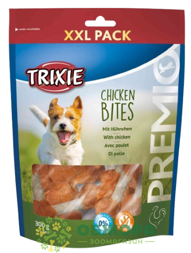 Trixie 31802 Grain Free Premio Chicken Bites XXL Pack