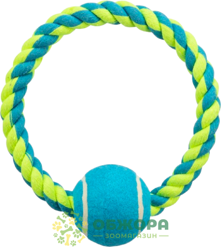 Trixie 3266 канат для собак, з м'ячем