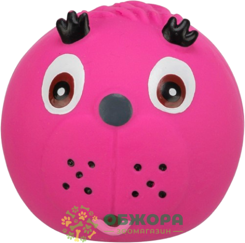 Trixie 3504 мячик-зверёк для собак, со звуком_3