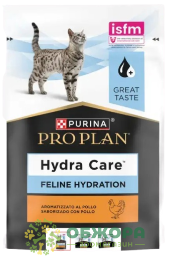Pro Plan Veterinary Diets Hydra Care вологий корм для котів, для підтримки водного балансу та розрідженню сечі, з куркою