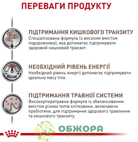 Royal Canin Gastrointestinal Fibre Response in Gravy вологий корм для котів, при розладах травлення_2