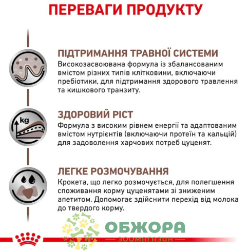 Royal Canin Gastrointestinal Puppy сухий корм для цуценят з розладом травлення_2