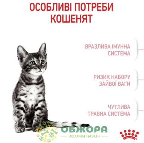 Royal Canin Kitten Sterilised сухий корм для стерилізованих кошенят_3