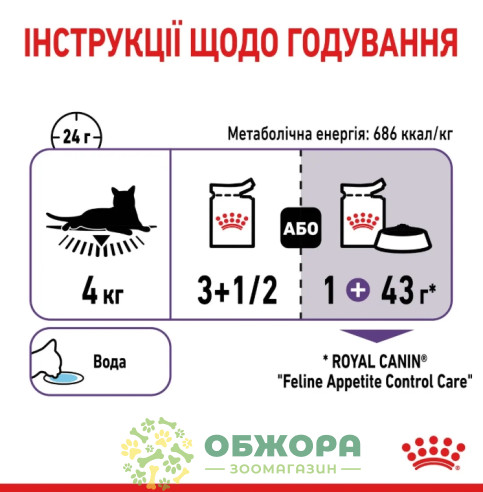 Royal Canin Light Weight вологий корм для котів, контроль ваги, в соусі_1