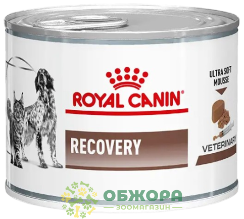 Royal Canin Recovery вологий корм для котів та собак в період відновлення після хвороби
