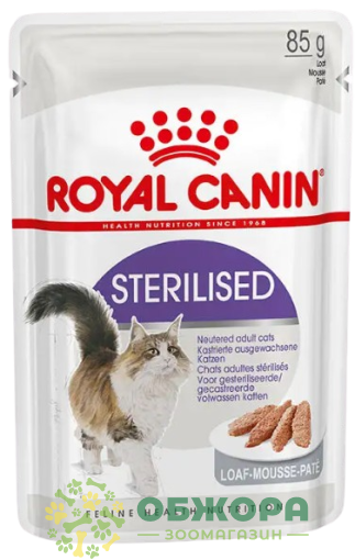 Royal Canin Sterilised вологий корм для стерилізованих котів, мус