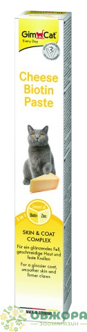 Паста Чиз Біотин (Cheese Biotin Paste), 100 г, GimCat
