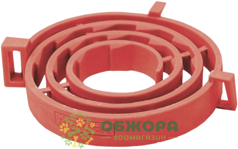 Ошейник ПрофиЛайн (Profiline) для собак, коралловый, 70 см_1