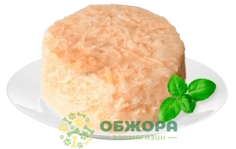 AnimAll Chicken, Shrimps вологий корм для котів, в желе з куркою та креветкою_1