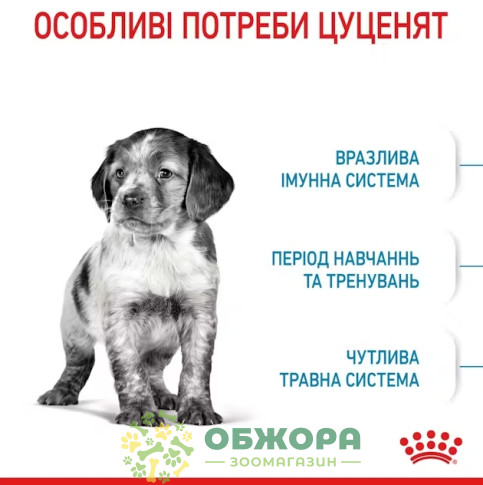 Royal Canin Medium PuppyRoyal Canin Puppy Medium сухой корм для щенков средних пород_1