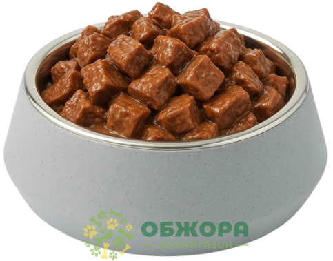 Swastic Stone миска для собак та котів, бамбукова, біла_2