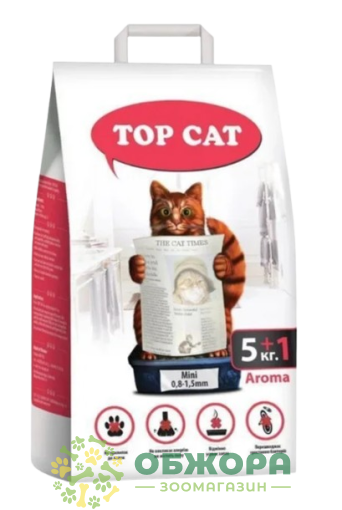 Тоp Cat Mini бентонітовий наповнювач