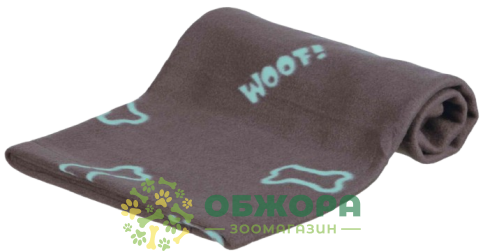 Trixie 37195 Beany плед коричневий, з кісточками