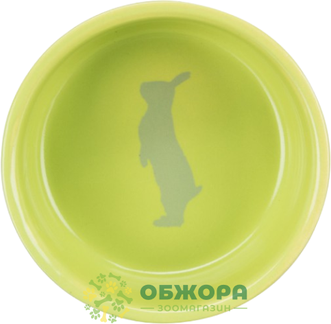 Trixie 60733 Кролик керамическая миска_7
