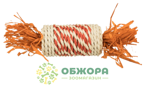 Trixie 6188 ролик для грызунов, из бумажной пряжи_2