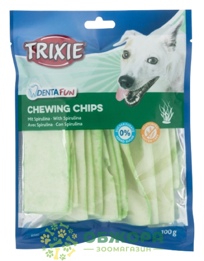 Trixie Grain Free Denta Fun Chewing Chips_1