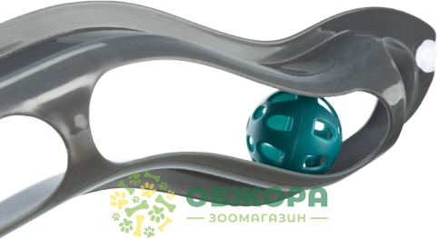 Trixie 41416 трек для котов, для гладких поверхностей, с мячами_5
