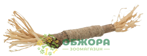 Trixie 42435 палиця для котів, з деревом мататабі та пензликами