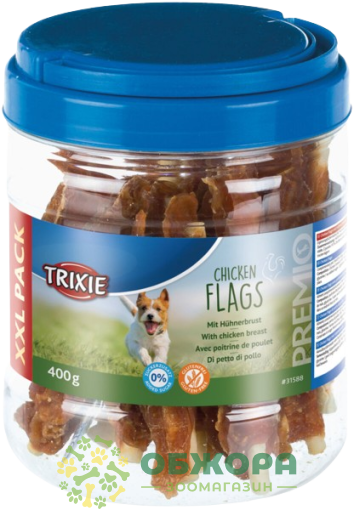 Trixie 31588 Grain Free Premio Chicken Flags_1
