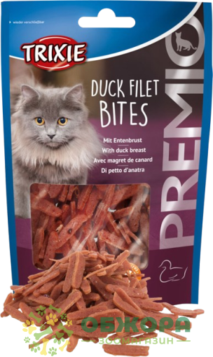 Trixie 42716 Grain Free Premio Duck Filet Bites