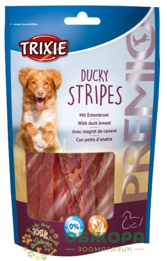 Trixie 31537 Grain Free Premio Ducky Stripes