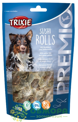Trixie 31573 Grain Free Premio Sushi Rolls