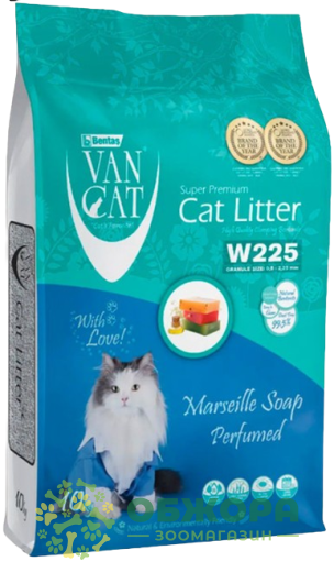 Van Cat бентонитовый наполнитель_1