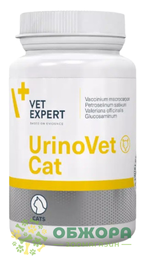 УріноВет Кет (UrinoVet Cat) для котів, 45 капс, VetExpert