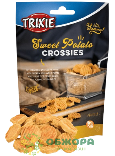 Trixie 31506 Grain Free Sweet Potato Crossies
