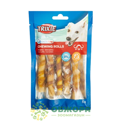 Trixie 31388 Grain Free Denta Fun Chewing Rolls