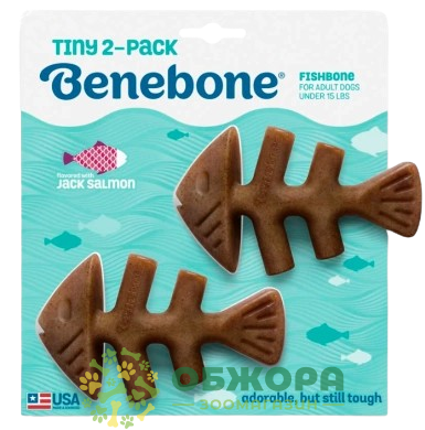 Benebone рибні скелети для собак, зі смаком риби