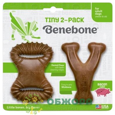 Benebone игрушки для собак, со вкусом бекона