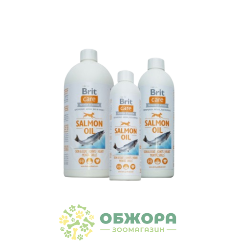 Олія лосося (Salmon Oil), Brit Care