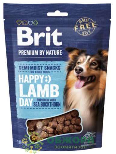 Brit Premium Snacks Lamb with Sea Buckthorn