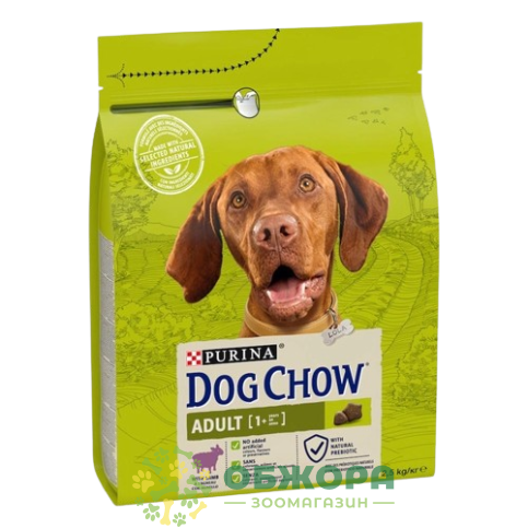 Dog Chow Lamb сухий корм для собак, з ягням