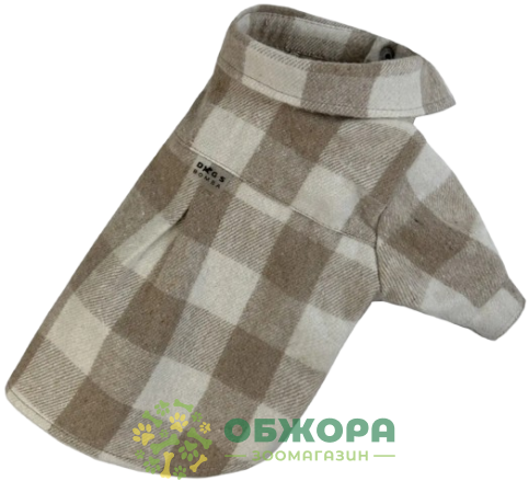 Dogs Bomba рубашка клетчатая_1
