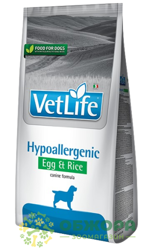 Farmina VetLife Hypoallergenic Egg and Rice